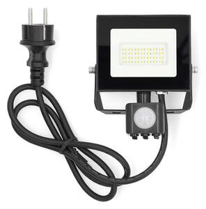 Proiector LED cu senzor Nedis LLFLP15BLK LED/20W/230V 4000K IP44