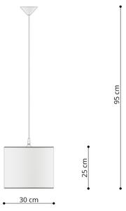 Lustră pe cablu pentru copii Sollux SL.1428 FOOTBALL 1xE27/15W/230V d. 30 cm