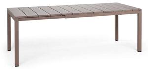 Masa Exterior Nardi - Rio 140 Extensible, Tortora