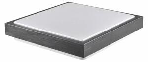 Plafonieră KAZIMIERZ 2xE27/20W/230V 29,5x29,5 cm negru