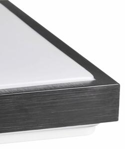 Plafonieră KAZIMIERZ 2xE27/20W/230V 29,5x29,5 cm negru