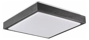 Plafonieră KAZIMIERZ 2xE27/20W/230V 29,5x29,5 cm negru