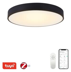 Plafonieră LED dimabilă Immax NEO 07203L RONDATE 65W/230V Tuya negru + telecomandă