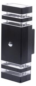 Aplică de exterior cu senzor BREZZA 2xGU10/35W/230V IP65