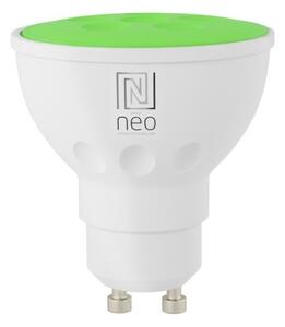 Immax NEO 07724CDO - Set 3 becuri LED RGB dimabile GU10/4,8W/230V, Wi-Fi Tuya + telecomandă