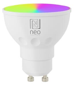 Immax NEO 07724CDO - Set 3 becuri LED RGB dimabile GU10/4,8W/230V, Wi-Fi Tuya + telecomandă