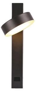 Spot LED de perete cu port USB LED/8W/230V 3000K