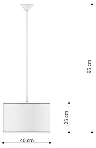 Lustră pe cablu pentru copii Sollux SL.1429 FOOTBALL 1xE27/15W/230V d. 40 cm