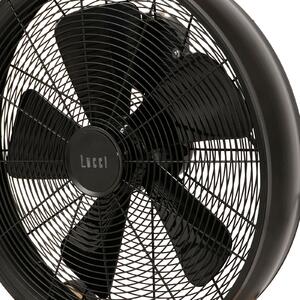 Beacon Lighting Ventilator de masă Breeze, negru/ceașcă Ø 41 cm, silențios, Negru, Camera de zi / sufragerie, Metal