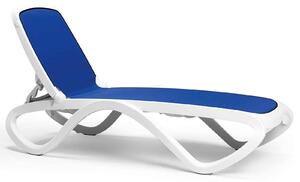 Sezlong Nardi - Omega - Bianco-Blu