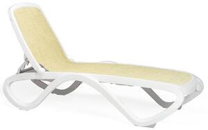 Sezlong Nardi - Omega - Bianco-Beige