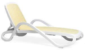 Sezlong Nardi - Alfa - Bianco-Beige