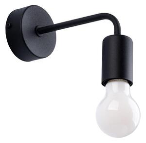 Lampă de perete Sollux SL.1449 NORAH 1xE27/15W/230V negru
