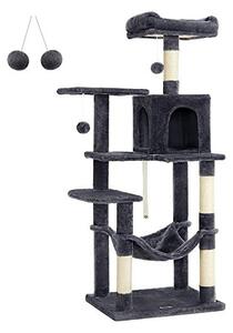 Copac pentru pisici, Feandrea, 143 cm, Gri