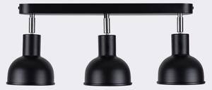 Spot Sollux SL.1318 ELBA 3xE27/15W/230V negru