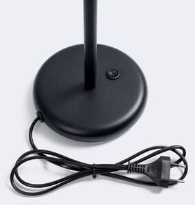 Lampă de masă Sollux SL.1373 WINX 1xGU10/10W/230V negru/crom
