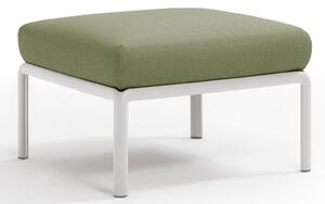 Pouf de Exterior, Nardi - Komodo Pouf - Bianco giungla Sunbrella®