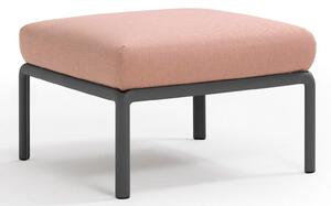 Pouf de Exterior, Nardi - Komodo Pouf - Antracite rosa quarzo