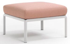 Pouf de Exterior, Nardi - Komodo Pouf - Bianco rosa quarzo