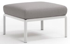 Pouf de Exterior, Nardi - Komodo Pouf - Bianco grigio komodo