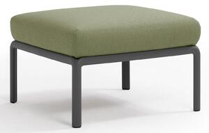 Pouf de Exterior, Nardi - Komodo Pouf - Antracite giungla Sunbrella®