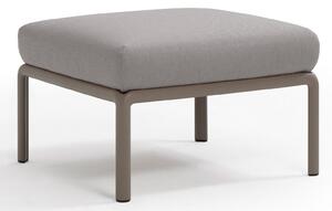Pouf de Exterior, Nardi - Komodo Pouf - Tortora grigio komodo