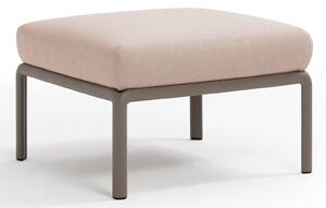 Pouf de Exterior, Nardi - Komodo Pouf - Tortora canvas Sunbrella®