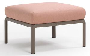 Pouf de Exterior, Nardi - Komodo Pouf - Tortora rosa quarzo