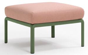 Pouf de Exterior, Nardi - Komodo Pouf - Agave rosa quarzo