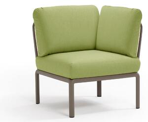 Fotoliu coltar de Exterior, Nardi - Komodo Elemento Angolo - Tortora avocado Sunbrella®