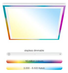 Plafonieră LED RGBW dimabilă Telefunken 321206TF LED/18W/230V 3000-6500K + telecomandă