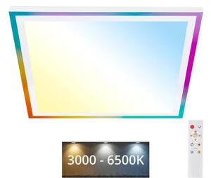 Plafonieră LED RGBW dimabilă Telefunken 321206TF LED/18W/230V 3000-6500K + telecomandă