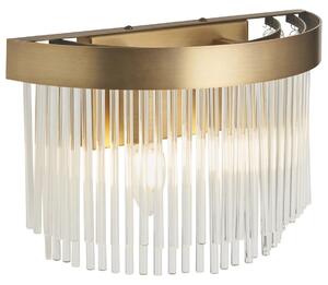Endon 119125 - Aplica de perete CLERMONT, 2x E14, 6W, 230V, alamă