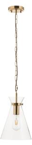 Endon 112859 - Candelabru pe lanț HARLOW 1xE27/10W/230V alamă