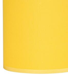 Brilagi - NUBILA lampă LED de perete flexibilă 1xE27/25W/230V+LED/3W crom/galben