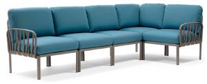 Canapea Modulara Exterior Nardi - Komodo 5 - Tortora adriatic Sunbrella®