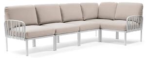 Canapea Modulara Exterior Nardi - Komodo 5 - Bianco TECH panama