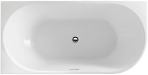 Aqualine Tibera cadă de perete 140x70 cm alb E1066
