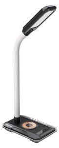 Lampă LED RGBW dimabilă de masă cu încărcare Qi Immax 08989L 30W/230V negru