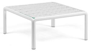 Masa Exterior Nardi - Komodo Tavolino Vetro - Bianco