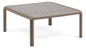 Masa Exterior Nardi - Komodo Tavolino Vetro - Tortora