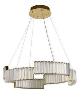 Lustră LED dimabilă pe cablu LED/40W/230V 3000-6500K auriu + telecomandă