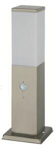Brilagi - Lampă de exterior cu senzor NOVA, 1x E27/15W/230V, 40 cm, IP44, crom mat