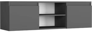 Suport TV modern fără mânere MODERN 120 cm - diverse culori antracit