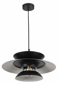 Lustră pe cablu BERIT 1xE27/20W/230V negru