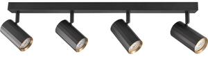 Spot NICEA 4xGU10/10W/230V negru
