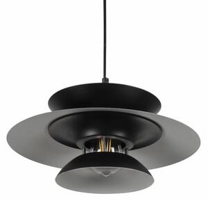 Lustră pe cablu BERIT 1xE27/20W/230V negru