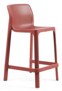 Scaun Exterior Nardi - Net Stool Mini - Corallo