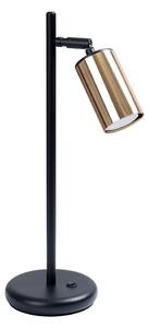 Lampă de masă Sollux SL.1389 WINX 1xGU10/10W/230V negru/auriu