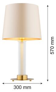 Lampă de masă Argon 8541 HAMILTON 1xE27/15W/230V bej